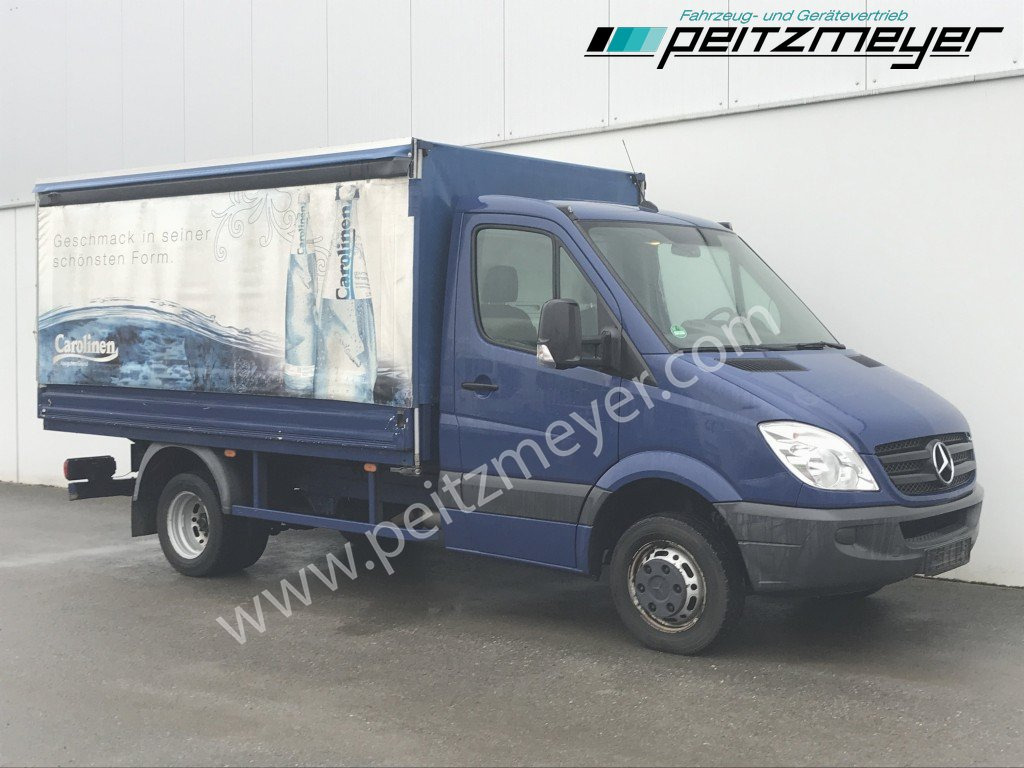 MERCEDES-BENZ Sprinter 515 CDI Pritsche mit Schiebeplane - Carrinha de lona: foto 2 MERCEDES-BENZ Sprinter 515 CDI Pritsche mit Schiebeplane - Carrinha de lona: foto 2