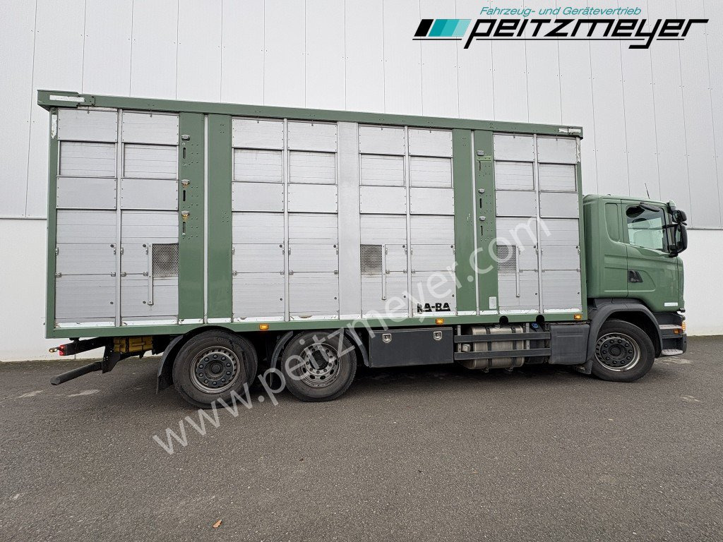 Camião transporte de gado Scania G 450 6x2, Kaba 3-Stock, Hubdach Lenk + Lift,: foto 33 Camião transporte de gado Scania G 450 6x2, Kaba 3-Stock, Hubdach Lenk + Lift,: foto 33