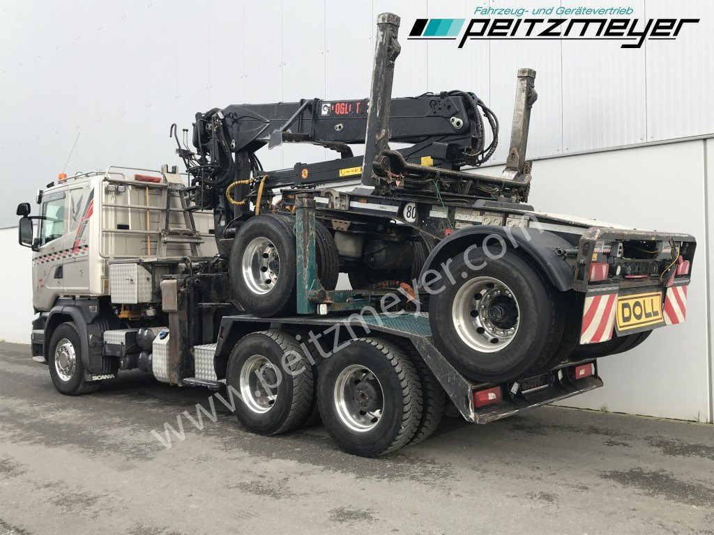 Scania R 580 - 6x4 Langholz V 8 Loglift 251 S ohne Nachläufer ( LFD.Nr.: 24171 ) - Camião de transporte de madeira: foto 3 Scania R 580 - 6x4 Langholz V 8 Loglift 251 S ohne Nachläufer ( LFD.Nr.: 24171 ) - Camião de transporte de madeira: foto 3