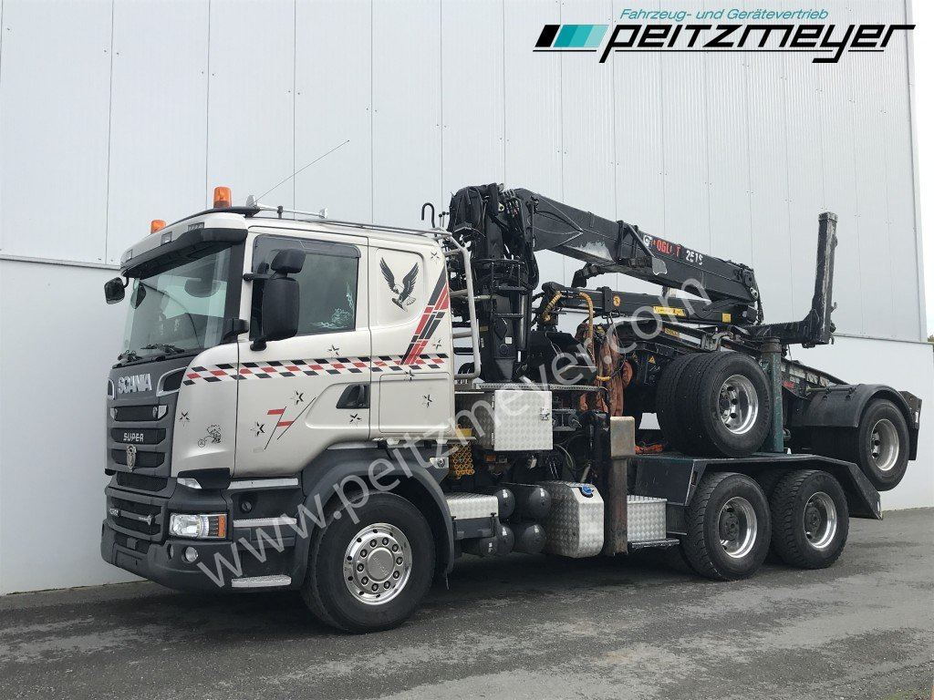 Scania R 580 - 6x4 Langholz V 8 Loglift 251 S ohne Nachläufer ( LFD.Nr.: 24171 ) - Camião de transporte de madeira: foto 1 Scania R 580 - 6x4 Langholz V 8 Loglift 251 S ohne Nachläufer ( LFD.Nr.: 24171 ) - Camião de transporte de madeira: foto 1