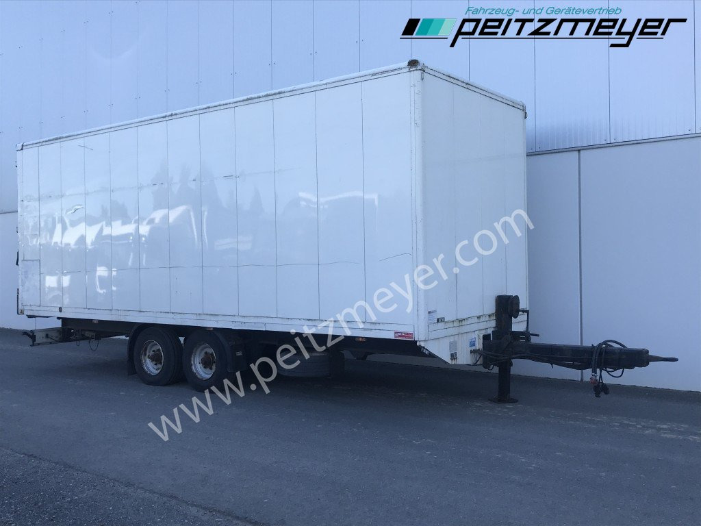 WEFA TANDEMANHÄNGER 10,5 T. Tandem Alukoffer mit Hecktüren - Reboque furgão: foto 4 WEFA TANDEMANHÄNGER 10,5 T. Tandem Alukoffer mit Hecktüren - Reboque furgão: foto 4