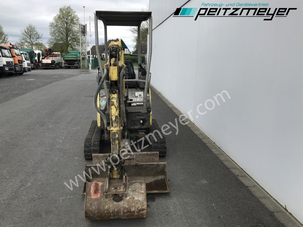 YANMAR MINIBAGGER Vio 17 verstellbares Fahrwerk Schnellwechsler mit 60 er und 100 Löffel - Mini escavadeira: foto 5 YANMAR MINIBAGGER Vio 17 verstellbares Fahrwerk Schnellwechsler mit 60 er und 100 Löffel - Mini escavadeira: foto 5