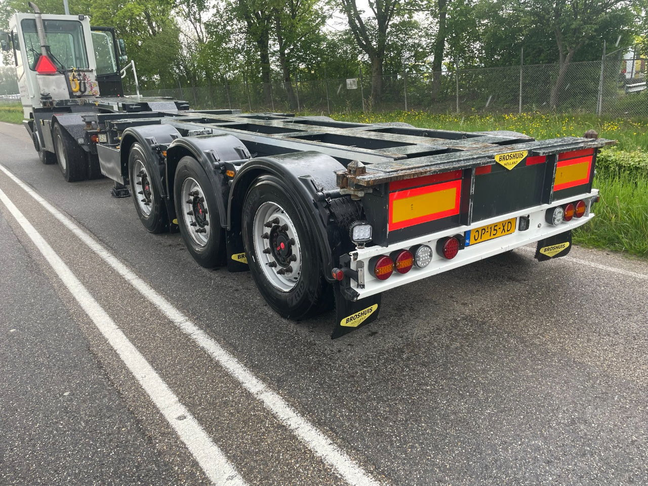 Broshuis Mfcc 20-30-40-45 FT HC / Disc brakes / Lifting axle / led /tuf 4-2026 - Semi-reboque transportador de contêineres/ Caixa móvel: foto 2 Broshuis Mfcc 20-30-40-45 FT HC / Disc brakes / Lifting axle / led /tuf 4-2026 - Semi-reboque transportador de contêineres/ Caixa móvel: foto 2