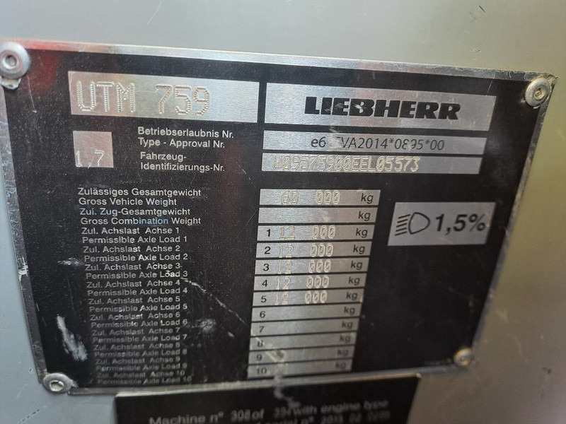 Grua todo o terreno Liebherr LTM 1095-5.1: foto 13