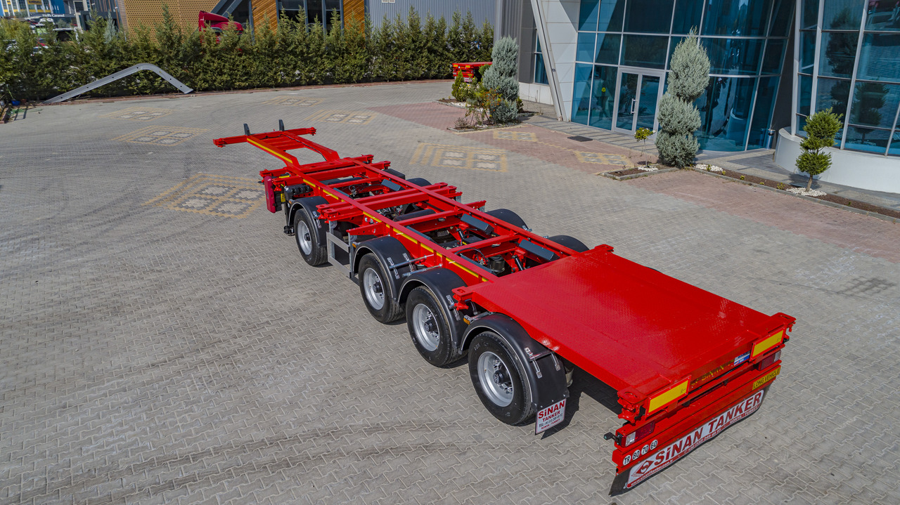SINAN Container Carrier Transport Semitrailer - Semi-reboque transportador de contêineres/ Caixa móvel: foto 2 SINAN Container Carrier Transport Semitrailer - Semi-reboque transportador de contêineres/ Caixa móvel: foto 2