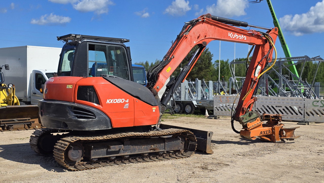 Kubota KX080-4, AXER 540 - Trator florestal: foto 4 Kubota KX080-4, AXER 540 - Trator florestal: foto 4