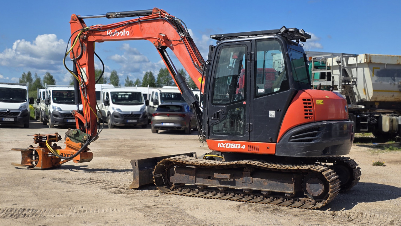 Kubota KX080-4, AXER 540 - Trator florestal: foto 2 Kubota KX080-4, AXER 540 - Trator florestal: foto 2