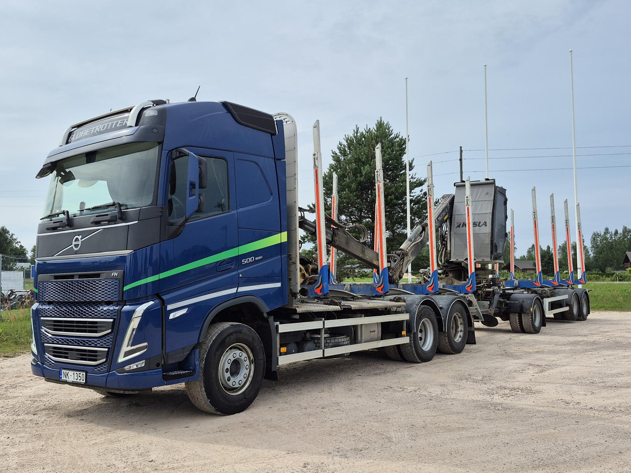 VOLVO FH500 JYKI V31 Kesla - Camião de transporte de madeira: foto 2 VOLVO FH500 JYKI V31 Kesla - Camião de transporte de madeira: foto 2