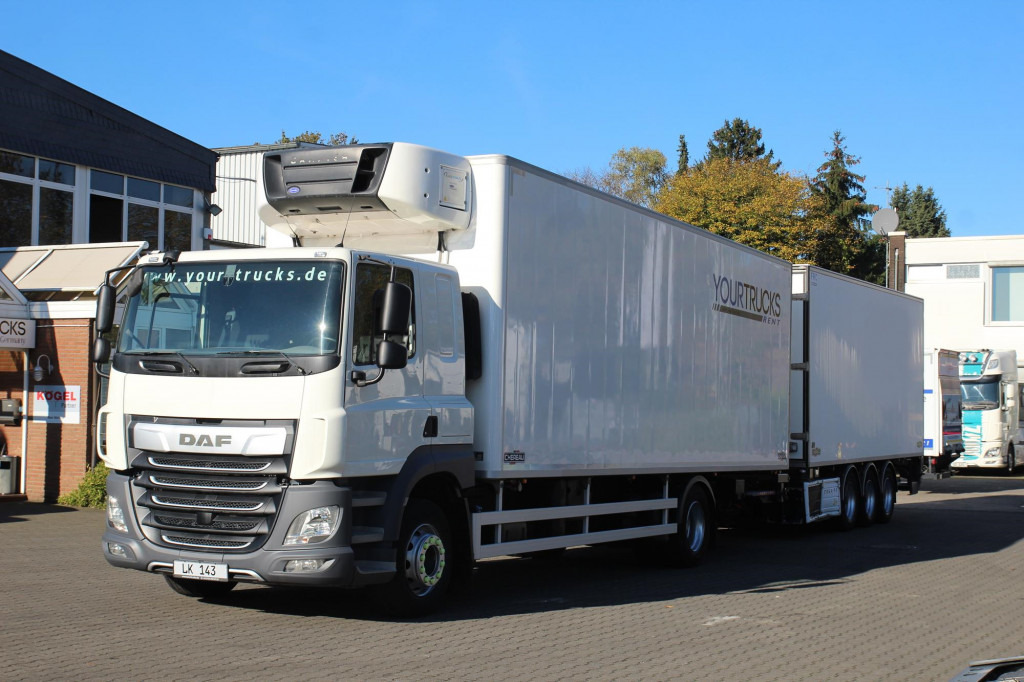 Daf CF 480 CS 950 Strom Schlafkabine Durchlade ZUG! - Camião frigorífico: foto 1 Daf CF 480 CS 950 Strom Schlafkabine Durchlade ZUG! - Camião frigorífico: foto 1