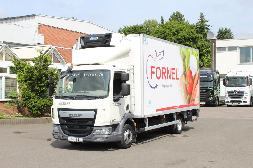 Daf LF 260 E6 Carrier Supra 550 Strom Tür LBW - Camião frigorífico: foto 1 Daf LF 260 E6 Carrier Supra 550 Strom Tür LBW - Camião frigorífico: foto 1