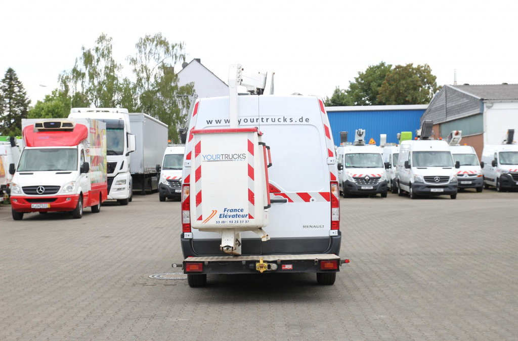 Caminhão com plataforma aérea Renault Master  France-Elevateur 121 FT  12m  Klima  AHK: foto 11