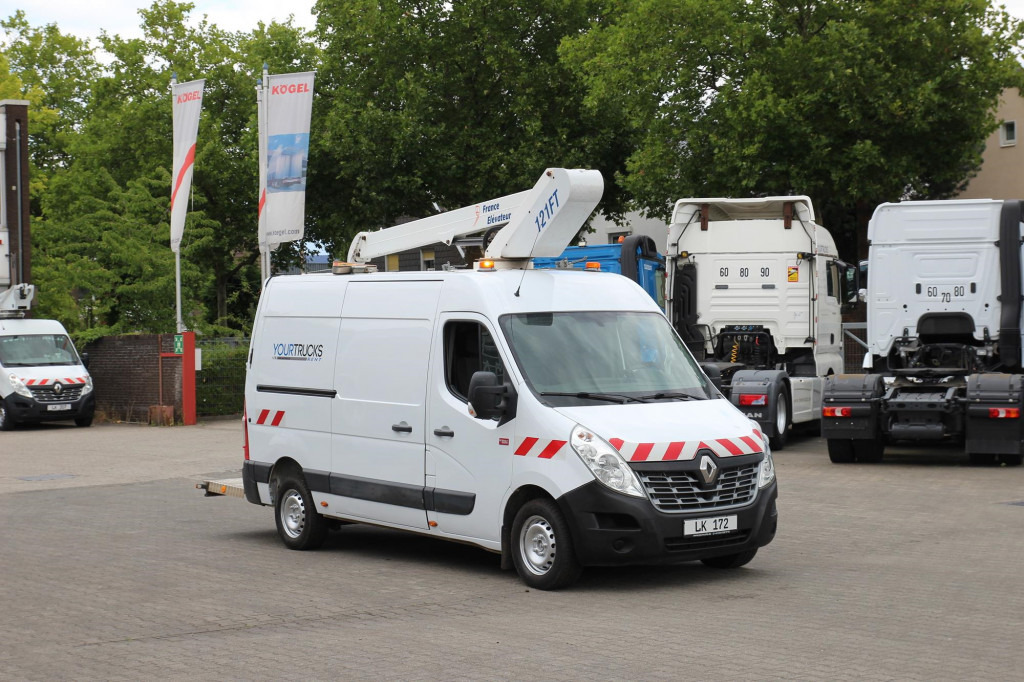 Caminhão com plataforma aérea Renault Master  France-Elevateur 121 FT  12m  Klima  AHK: foto 9