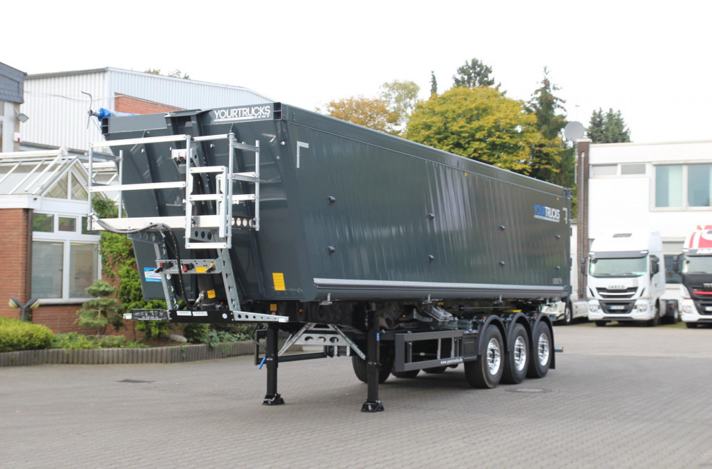 SCHMITZ Kipper Alukastenmulde 54m³ Kombitür Miete-Rent - Semi-reboque basculante: foto 1 SCHMITZ Kipper Alukastenmulde 54m³ Kombitür Miete-Rent - Semi-reboque basculante: foto 1