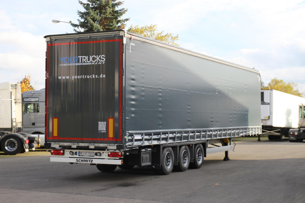 Semi-reboque de lona SCHMITZ Mega Plane  Hubdach   Edscha   Liftachse  Mega: foto 10