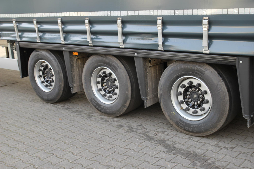 Semi-reboque de lona SCHMITZ Mega Plane  Hubdach   Edscha   Liftachse  Mega: foto 7