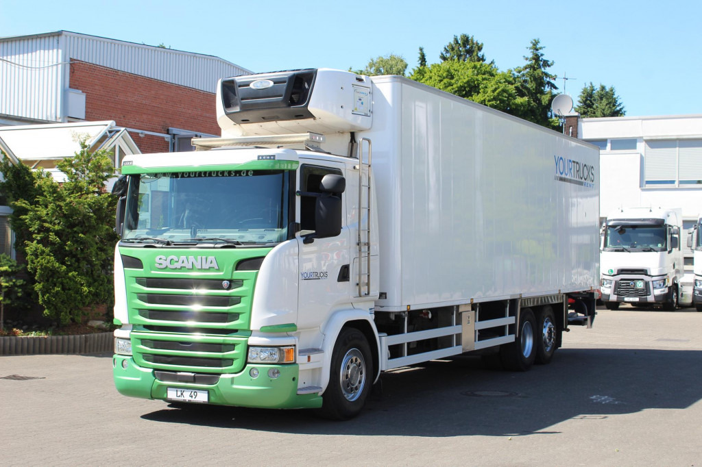 Scania G410 E5 CS 1150-12 MT Strom LBW Lenkachse - Camião frigorífico: foto 1 Scania G410 E5 CS 1150-12 MT Strom LBW Lenkachse - Camião frigorífico: foto 1