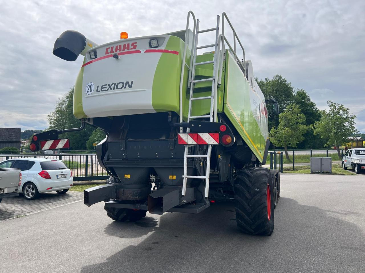 CLAAS Lexion 580 Terra Trac - Ceifeira debulhadora: foto 4 CLAAS Lexion 580 Terra Trac - Ceifeira debulhadora: foto 4