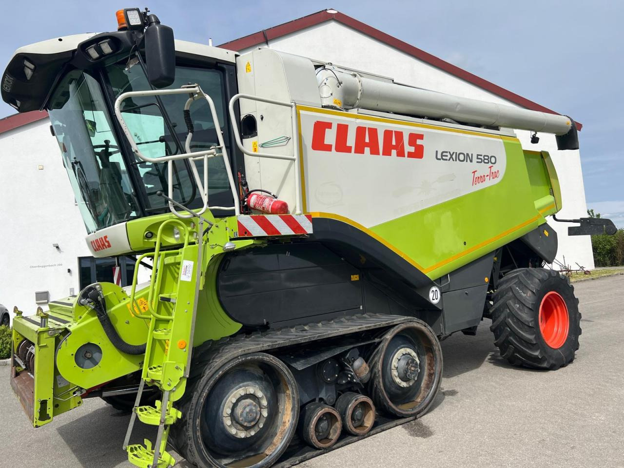 CLAAS Lexion 580 Terra Trac - Ceifeira debulhadora: foto 1 CLAAS Lexion 580 Terra Trac - Ceifeira debulhadora: foto 1