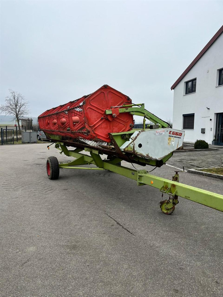 CLAAS Schneidwerk Claas C660 mit Autocontour, Transportwagen - Acessórios para Colhedora de forragem: foto 5 CLAAS Schneidwerk Claas C660 mit Autocontour, Transportwagen - Acessórios para Colhedora de forragem: foto 5