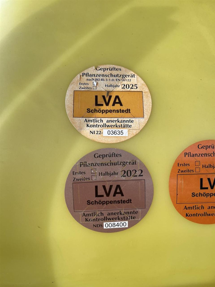 Pulverizador de arrastar Dubex Dubex Vector mit Lenkung, Baujahr 2003: foto 17