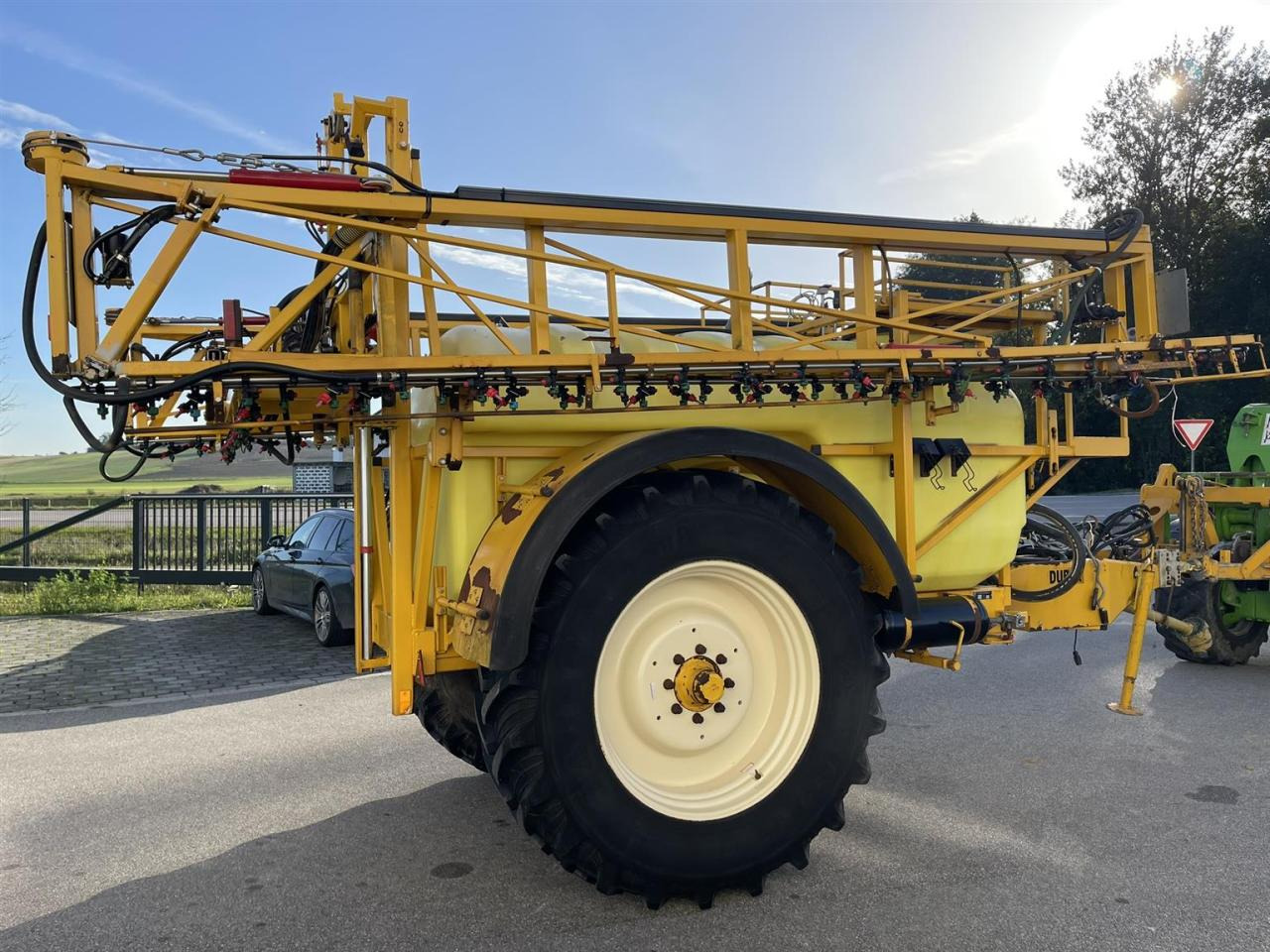 Pulverizador de arrastar Dubex Dubex Vector mit Lenkung, Baujahr 2003: foto 7