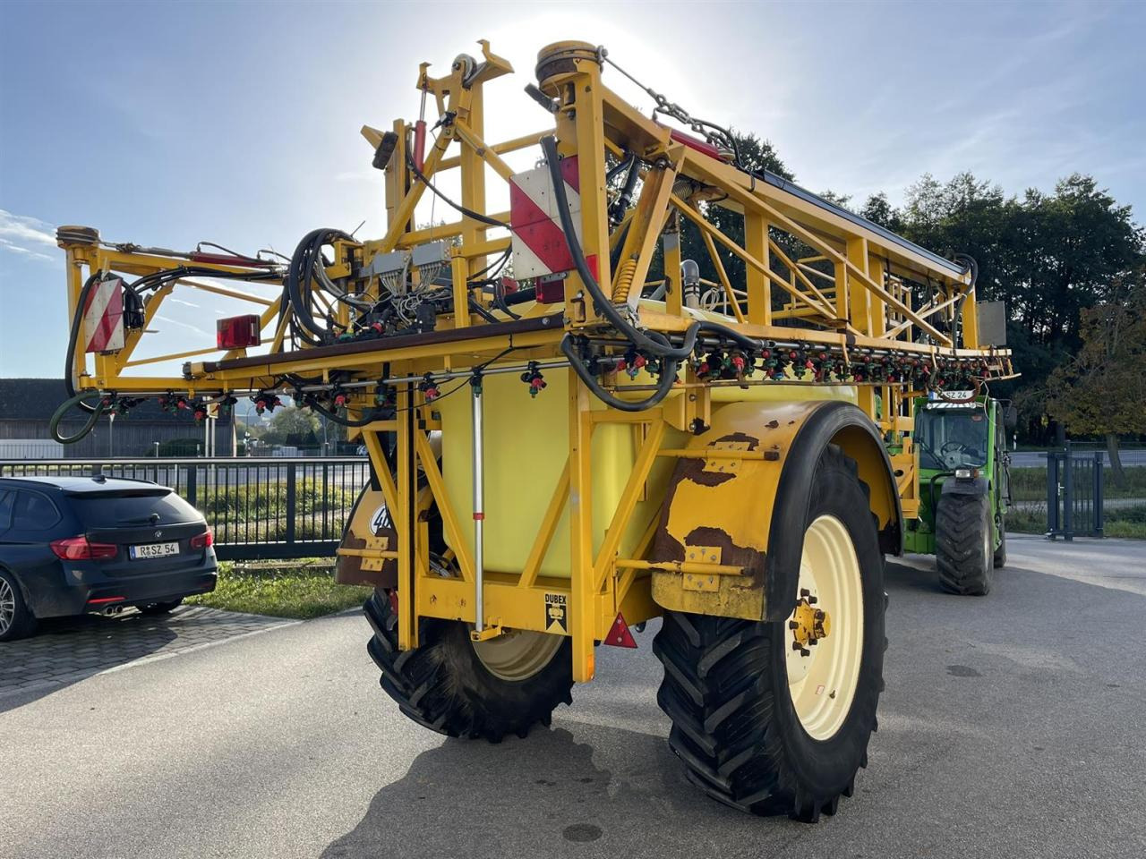 Pulverizador de arrastar Dubex Dubex Vector mit Lenkung, Baujahr 2003: foto 6