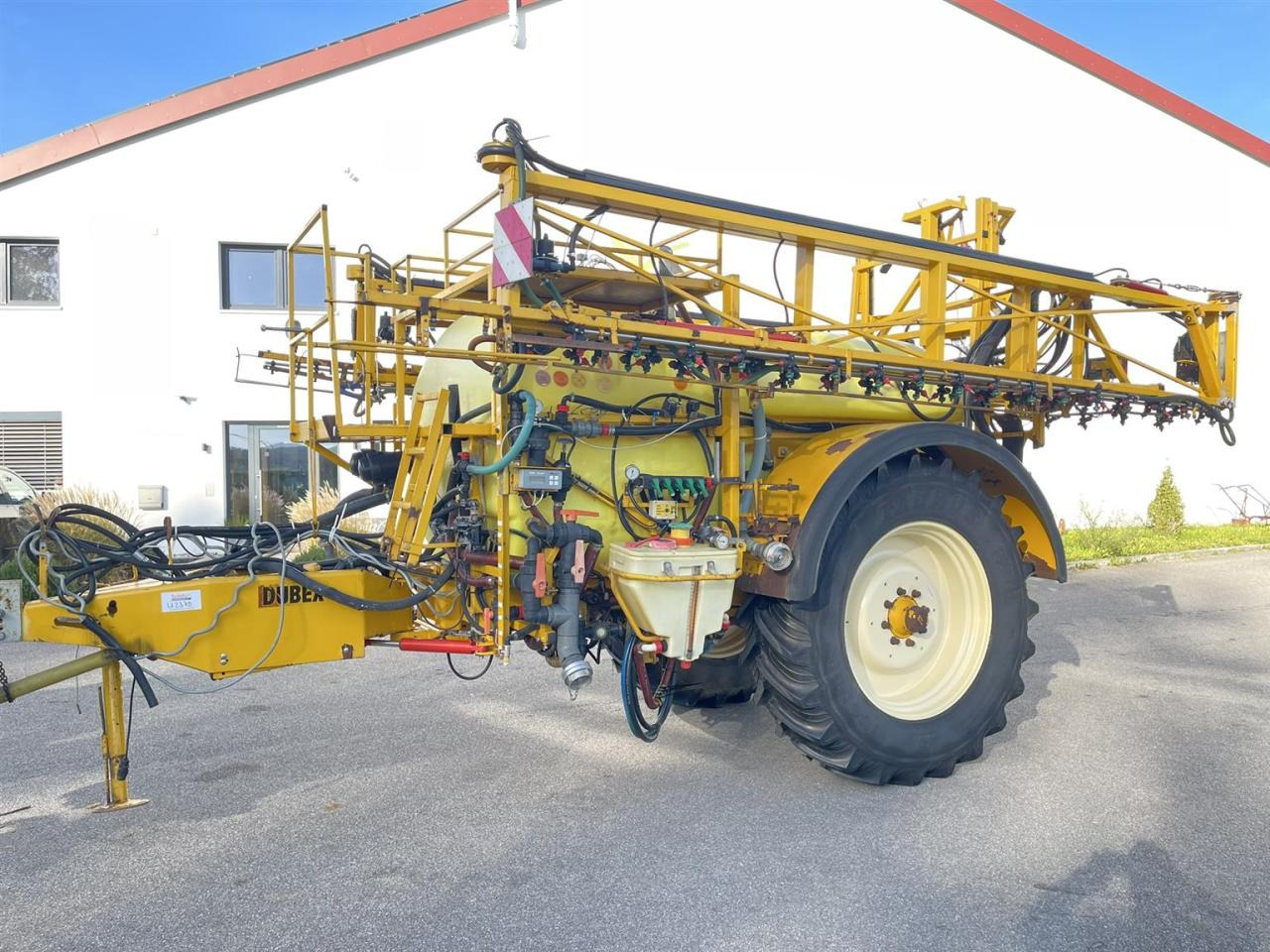 Pulverizador de arrastar Dubex Dubex Vector mit Lenkung, Baujahr 2003: foto 10