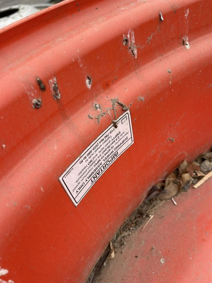 Fendt 16X38 / 10 Loch Felge - Jante: foto 3 Fendt 16X38 / 10 Loch Felge - Jante: foto 3