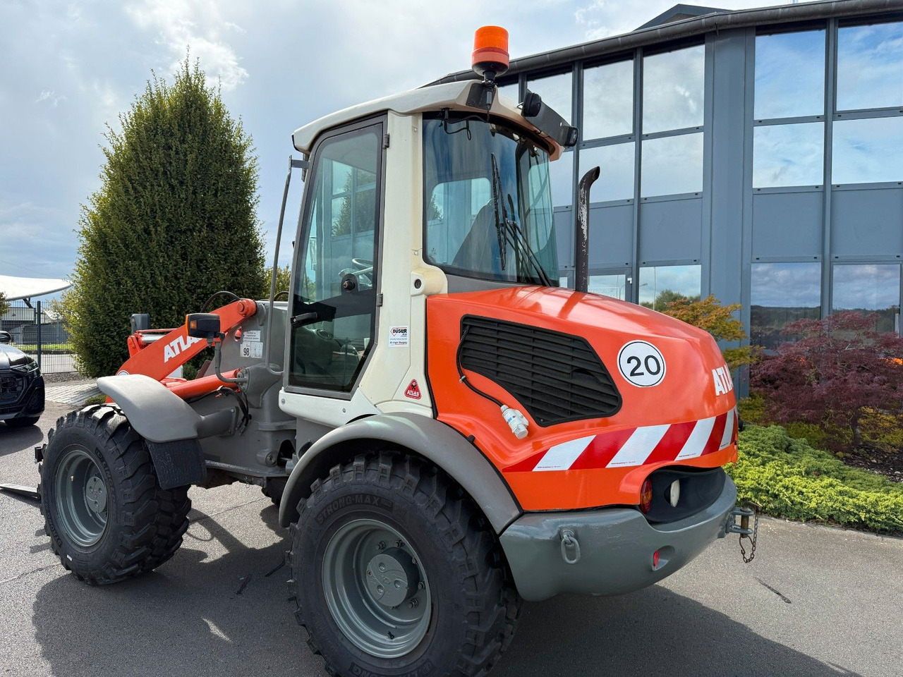 Atlas AR 80 hydr. SW , Palettengabel - Pá carregadora de rodas: foto 1 Atlas AR 80 hydr. SW , Palettengabel - Pá carregadora de rodas: foto 1