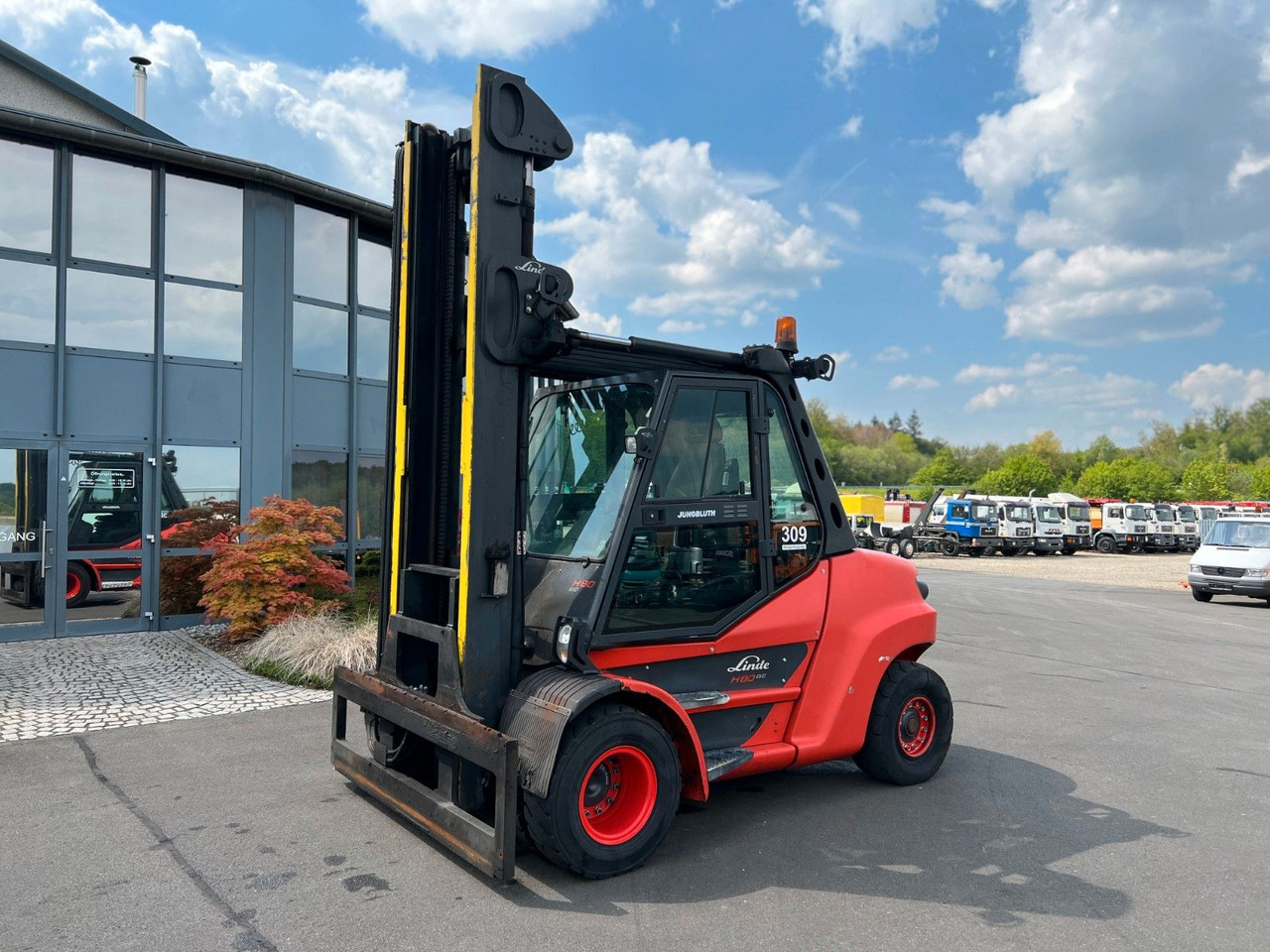 Linde H 80-900 EVO Linde H 80-900 EVO - Empilhador a diesel: foto 2 Linde H 80-900 EVO Linde H 80-900 EVO - Empilhador a diesel: foto 2
