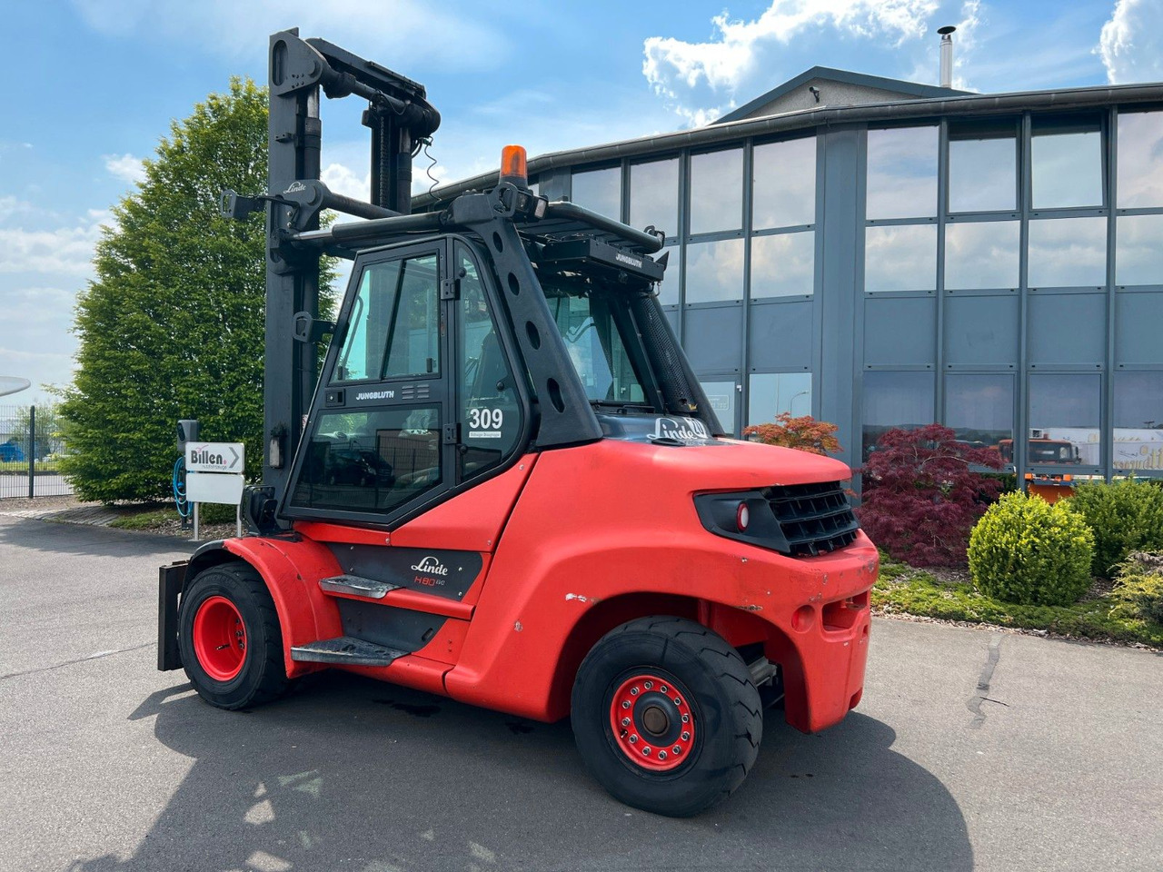 Linde H 80-900 EVO Linde H 80-900 EVO - Empilhador a diesel: foto 3 Linde H 80-900 EVO Linde H 80-900 EVO - Empilhador a diesel: foto 3
