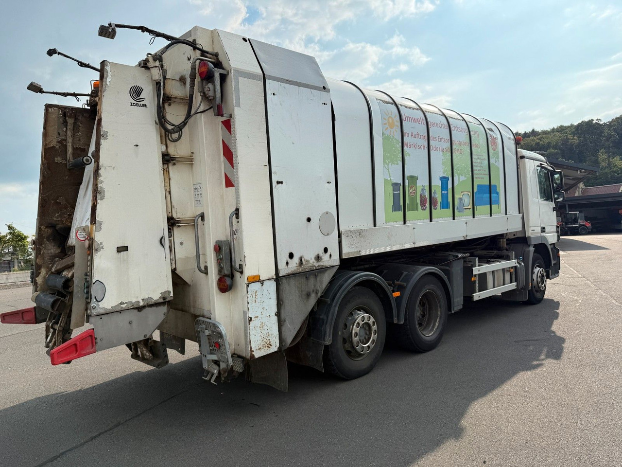 Mercedes-Benz Actros MP3 2532 6x2 Faun Rotorpress 521 - Caminhão de lixo: foto 3 Mercedes-Benz Actros MP3 2532 6x2 Faun Rotorpress 521 - Caminhão de lixo: foto 3