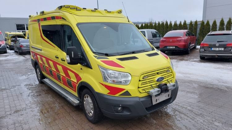 FORD TRANSIT 2,0TDI AMBULANCE KLIMA 12.2018 EURO 6, 3 UNITS - Ambulância: foto 1 FORD TRANSIT 2,0TDI AMBULANCE KLIMA 12.2018 EURO 6, 3 UNITS - Ambulância: foto 1