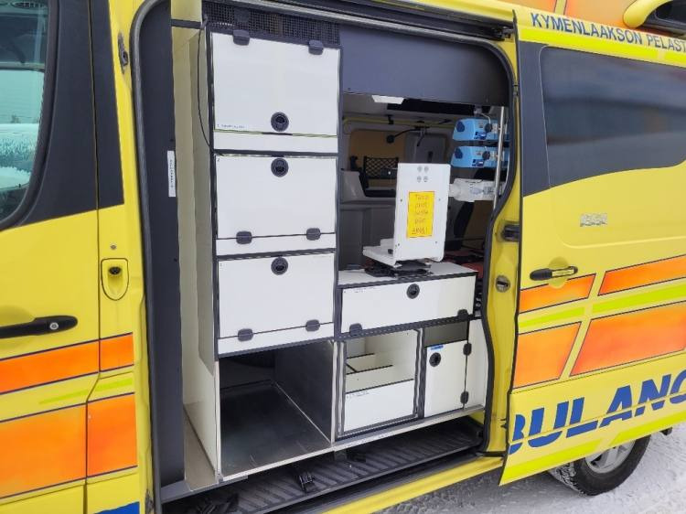 Ambulância MERCEDES – BENZ SPRINTER 3.0D AMBULANCE (TAMLANS) KLIMA, 11.2016, EURO 6: foto 8