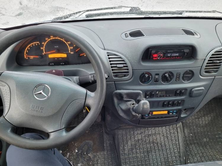 Carrinha de caixa aberta MERCEDES – BENZ SPRINTER 616CDI HIAB 027-2 Crane 10.2004: foto 14
