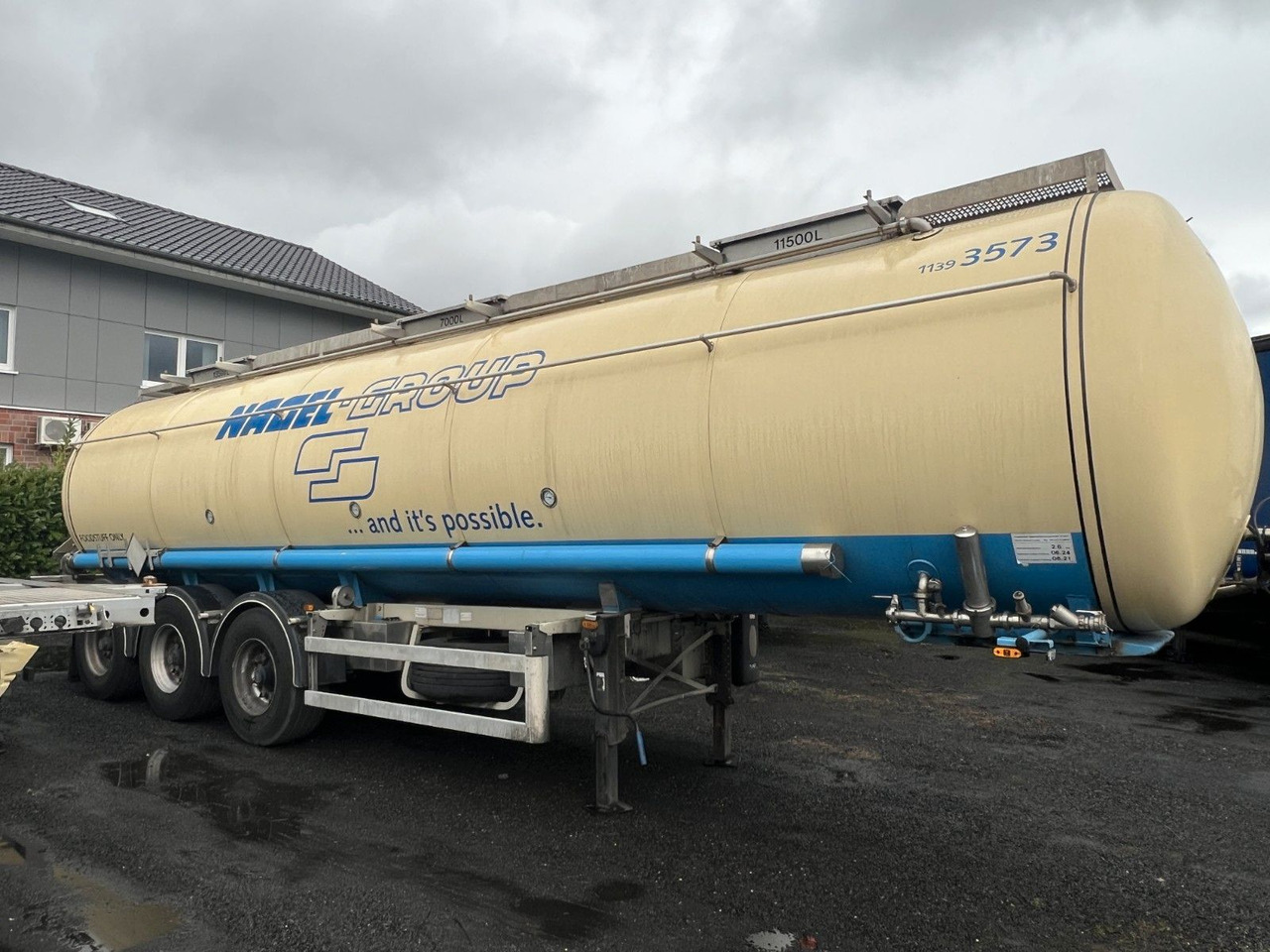 Lag 32.000 l Lebensmitteltank, 3 Kammern, ADR - Semi-reboque cisterna: foto 2 Lag 32.000 l Lebensmitteltank, 3 Kammern, ADR - Semi-reboque cisterna: foto 2