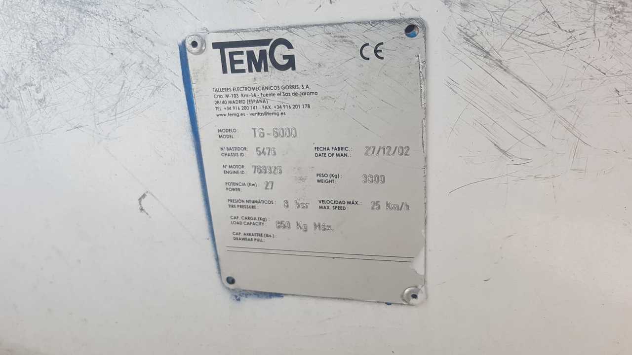 Veículo com correia transportadora TEMG BELTLOADER TG6000: foto 9