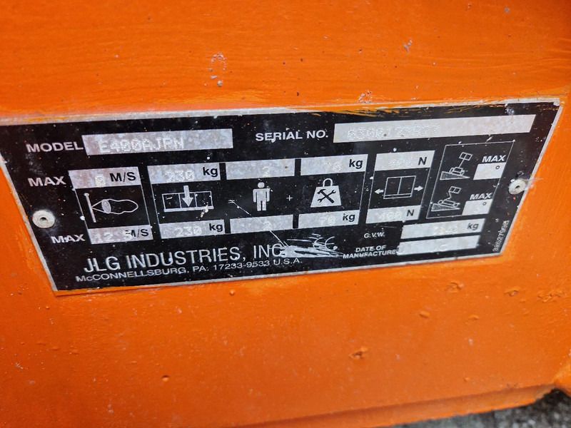 Plataforma articulada JLG E400AJPN: foto 9