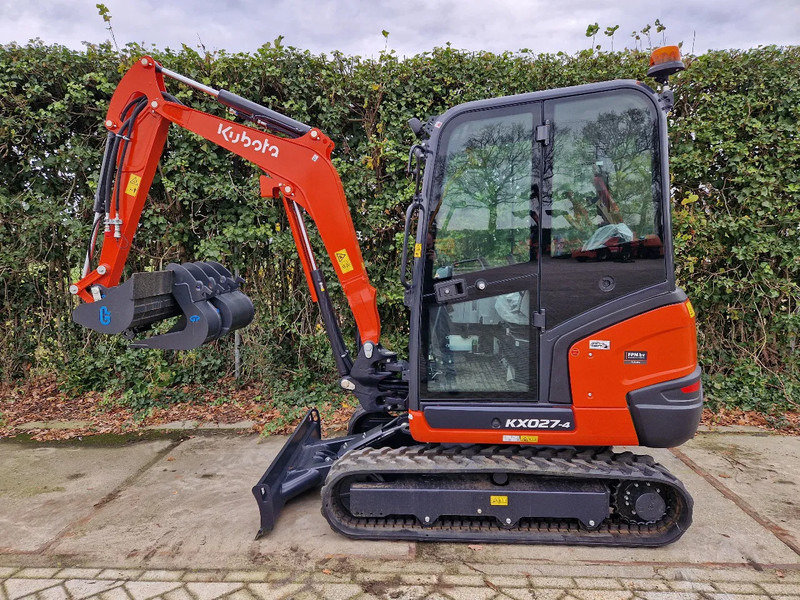 Kubota KX027-4 Hi-spec (NIEUW) - Mini escavadeira: foto 1 Kubota KX027-4 Hi-spec (NIEUW) - Mini escavadeira: foto 1