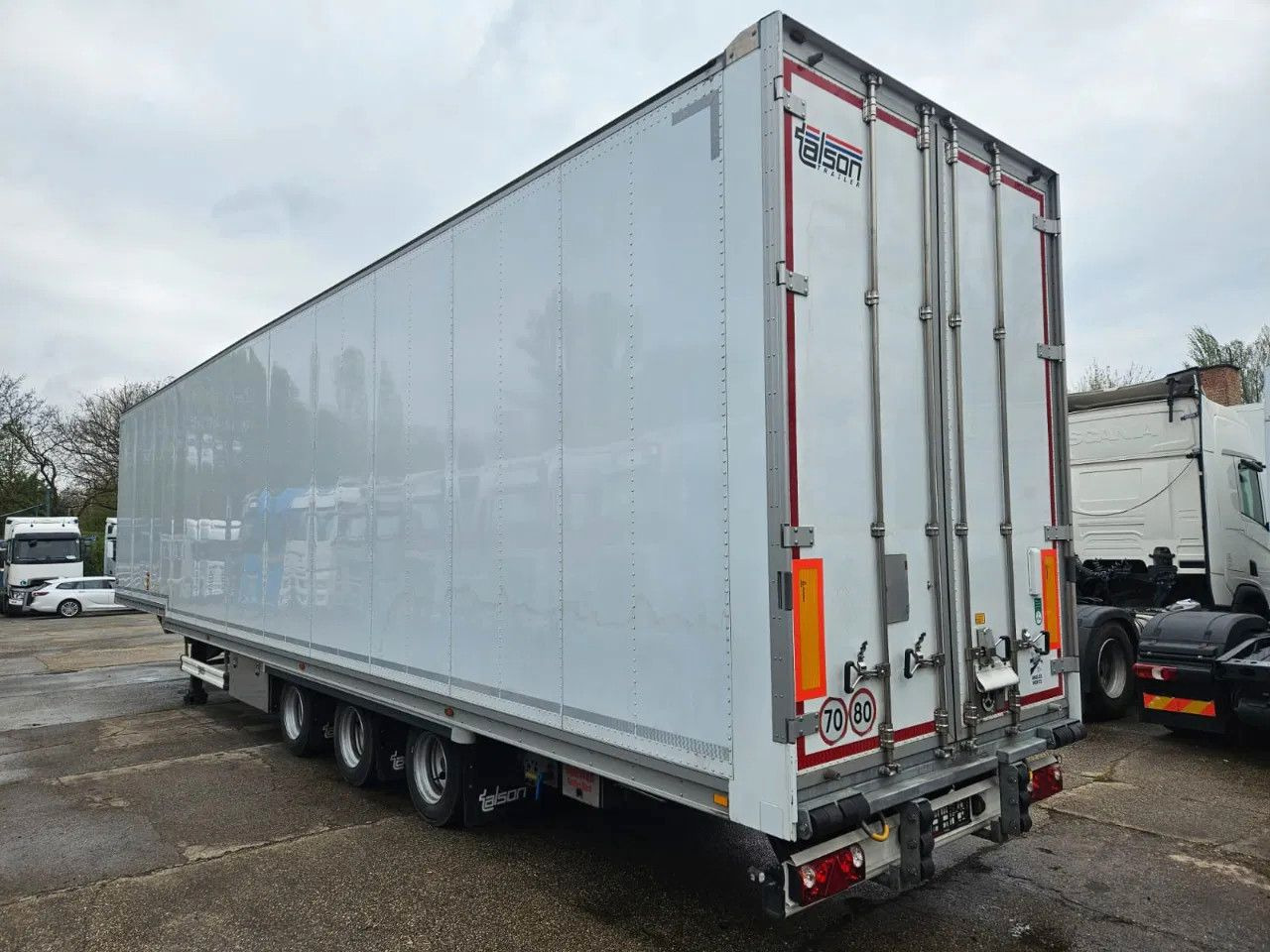 Talson F1227 Mega AIR Cargo Hydraroll Roller Bed 4 unit - Semi-reboque: foto 4 Talson F1227 Mega AIR Cargo Hydraroll Roller Bed 4 unit - Semi-reboque: foto 4