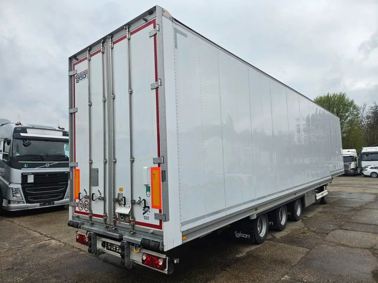 Talson F1227 Mega AIR Cargo Hydraroll Roller Bed 4 unit - Semi-reboque: foto 3 Talson F1227 Mega AIR Cargo Hydraroll Roller Bed 4 unit - Semi-reboque: foto 3