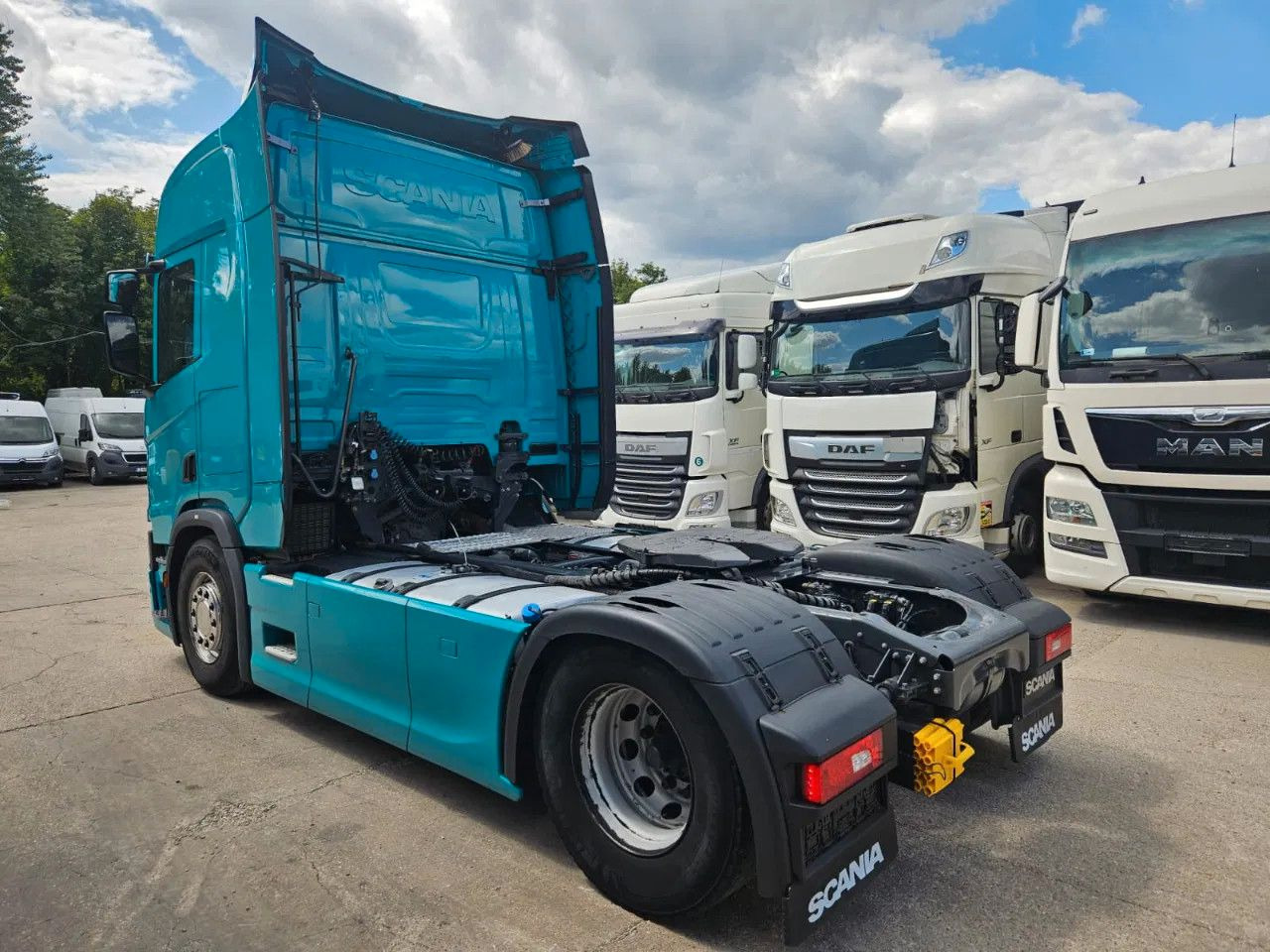 Scania R500 Standard-Turquoise-Standklima-Big NAVI-Hydr - Tractor: foto 4 Scania R500 Standard-Turquoise-Standklima-Big NAVI-Hydr - Tractor: foto 4