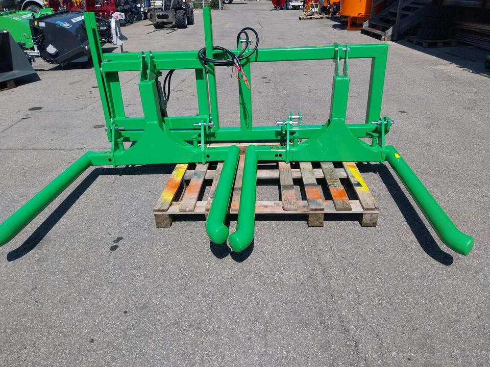 Ballengabel doppelt hydr. Siloballengabel Ballentransportgabel - Equipamento para silagem: foto 1 Ballengabel doppelt hydr. Siloballengabel Ballentransportgabel - Equipamento para silagem: foto 1