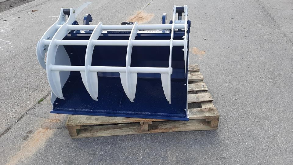 Greifschaufel mini Krokodilgebiss Euro Hoflader Weidemann Giant - Equipamento para silagem: foto 1 Greifschaufel mini Krokodilgebiss Euro Hoflader Weidemann Giant - Equipamento para silagem: foto 1