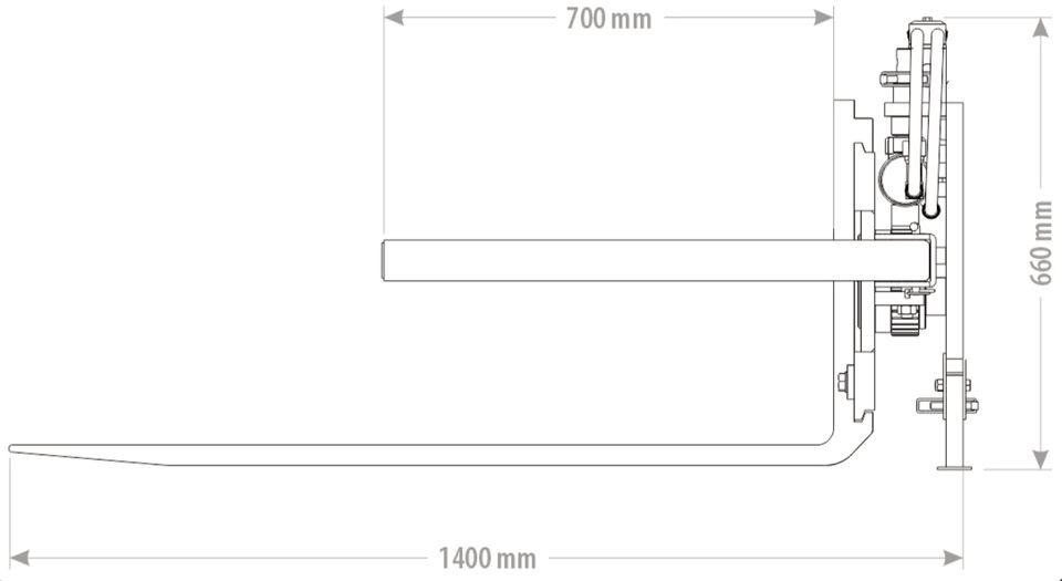 Garfos Kistendrehgerät Drehgerät Palettengabel Euroaufnahme: foto 10