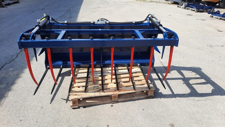 Krokodilgebiss Greifschaufel Frontlader Thaler Cat Hoflader Euro - Equipamento para silagem: foto 2 Krokodilgebiss Greifschaufel Frontlader Thaler Cat Hoflader Euro - Equipamento para silagem: foto 2