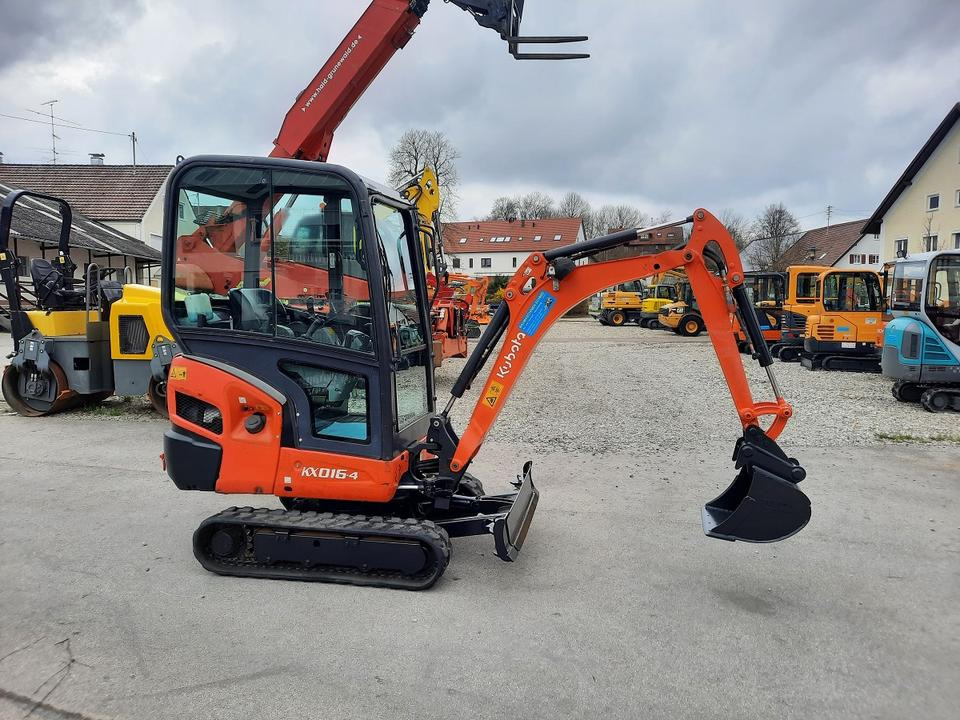 Kubota KX 016 - 4 Kettenbagger Minibagger Cat Bagger - Mini escavadeira: foto 3 Kubota KX 016 - 4 Kettenbagger Minibagger Cat Bagger - Mini escavadeira: foto 3