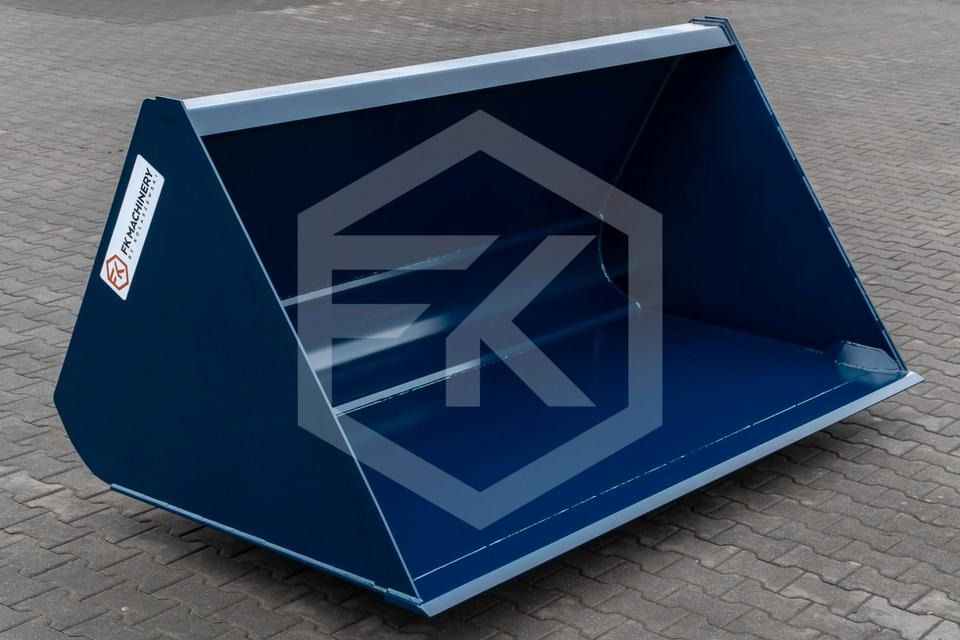 Leichtgutschaufel 1,4m bis 2,4m Volumenschaufel Euro Schaufel CNH - Balde carregador: foto 1 Leichtgutschaufel 1,4m bis 2,4m Volumenschaufel Euro Schaufel CNH - Balde carregador: foto 1