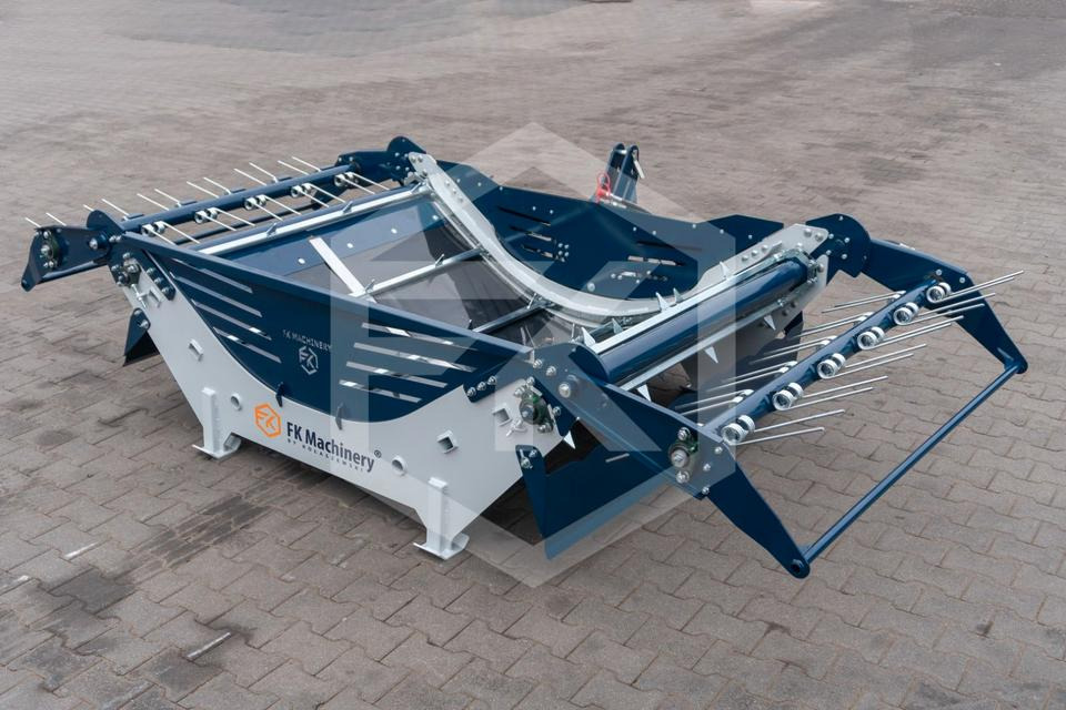 Trituradora de palha Rundballenabroller Einstreugerät Ballenabwickler Euro Rundballen: foto 8