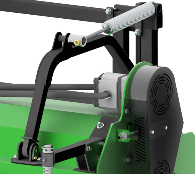 Talex Mulcher hydraulisch 1,50m für Hoflader Weidemann Kramer - Triturador de martelos: foto 4 Talex Mulcher hydraulisch 1,50m für Hoflader Weidemann Kramer - Triturador de martelos: foto 4